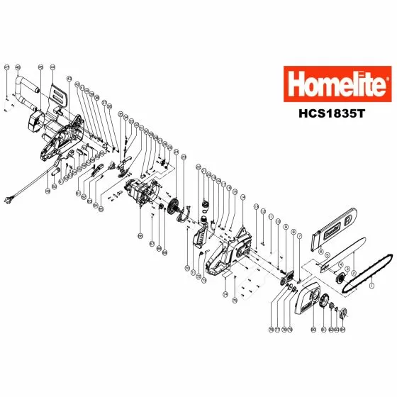 Homelite HCS1835T  SPROCKET 5131019072 Spare Part Type: 5134000031